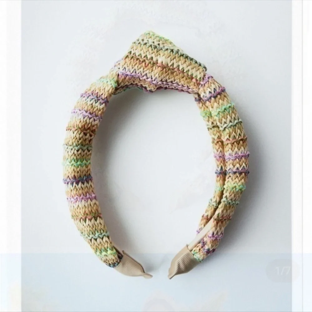 Zara NWT woven knotted headband